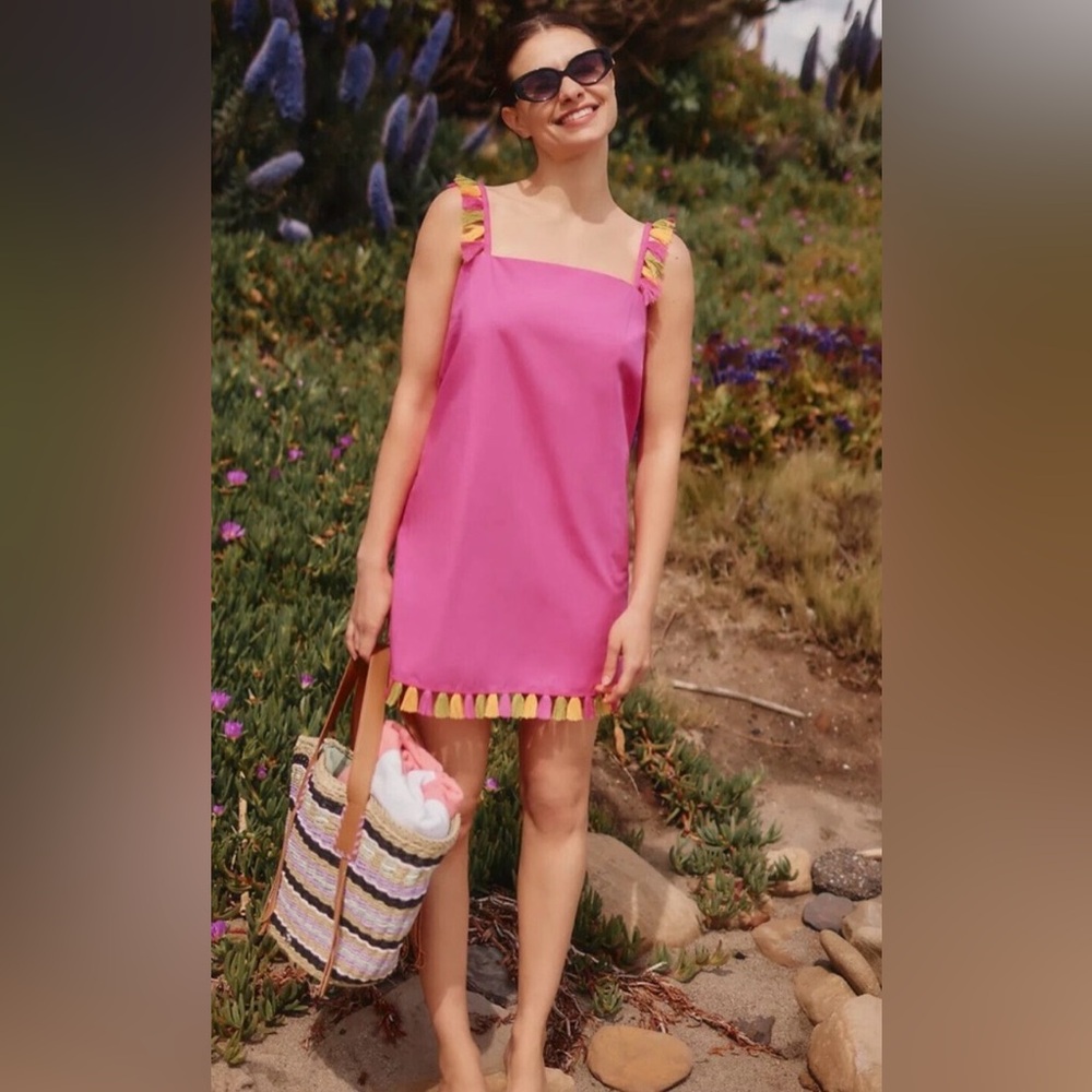 Anthropologie The Hartley Shift Mini Dress